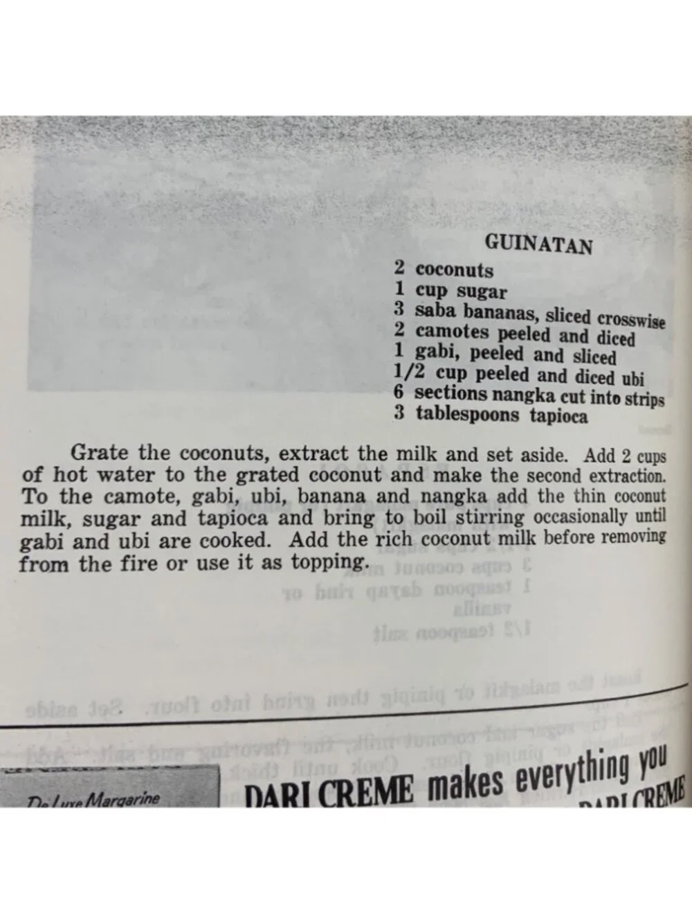 Recipes Of The Philippines By Enriqueta David-Perez 12th Printing 1967 Cookbook